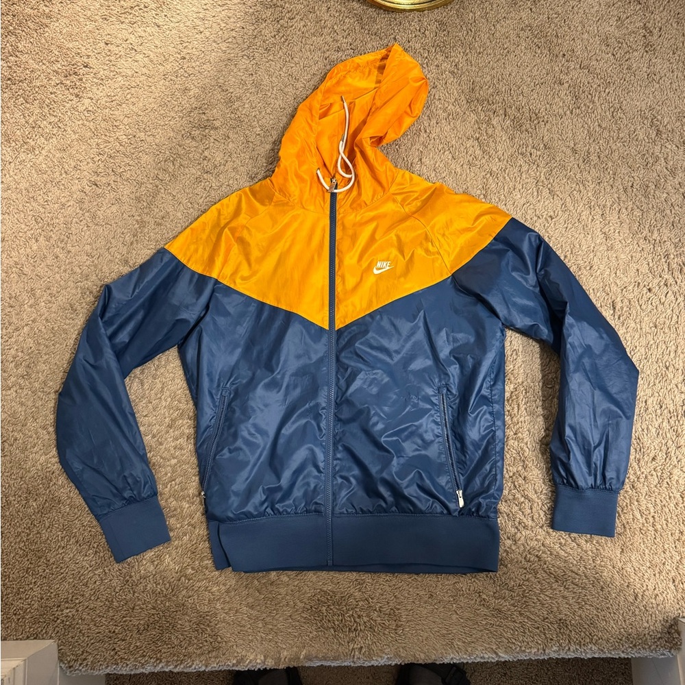 Nike Sportswear Orange and Blue Jacket